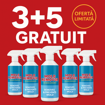 Mold Remover – Spray pentru Îndepărtarea Mucegaiului și Umezelii, cu Miros Plăcut
