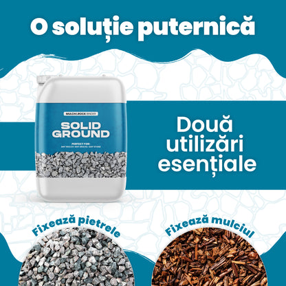 SOLID GROUND – Lipici pentru pietre pentru amenajarea curții